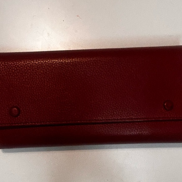 Celine Bicolor Large Flap Multifunction Women's Calfskin Long Wallet (bi-fold) - Picture 7 of 16